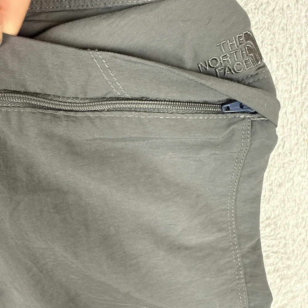 The North Face Pants Men's Large (38x30) Gray Convertible Hiking Zip Off Outdoor